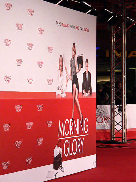 Filmpremiere von "Morning Glory" im Sony-Center