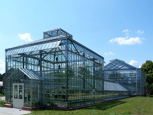 Gewächshaus im Botanischen Volkspark Pankow