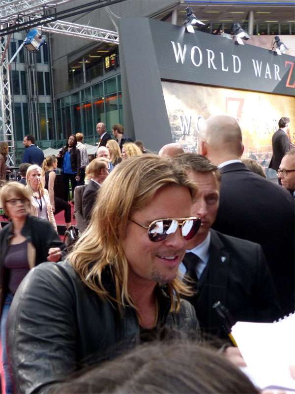 Brad Pitt - "World War Z"-Filmpremiere in Berlin