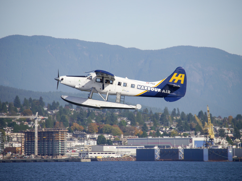 Wasserflugzeug in Vancouver